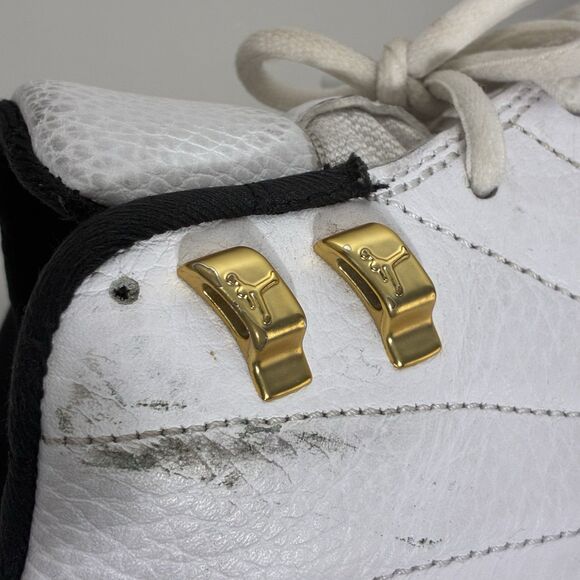 Nike Air Jordan 12 Retro Royalty White Black Gold Men’s Size 10 CT8013-170 main image 5
